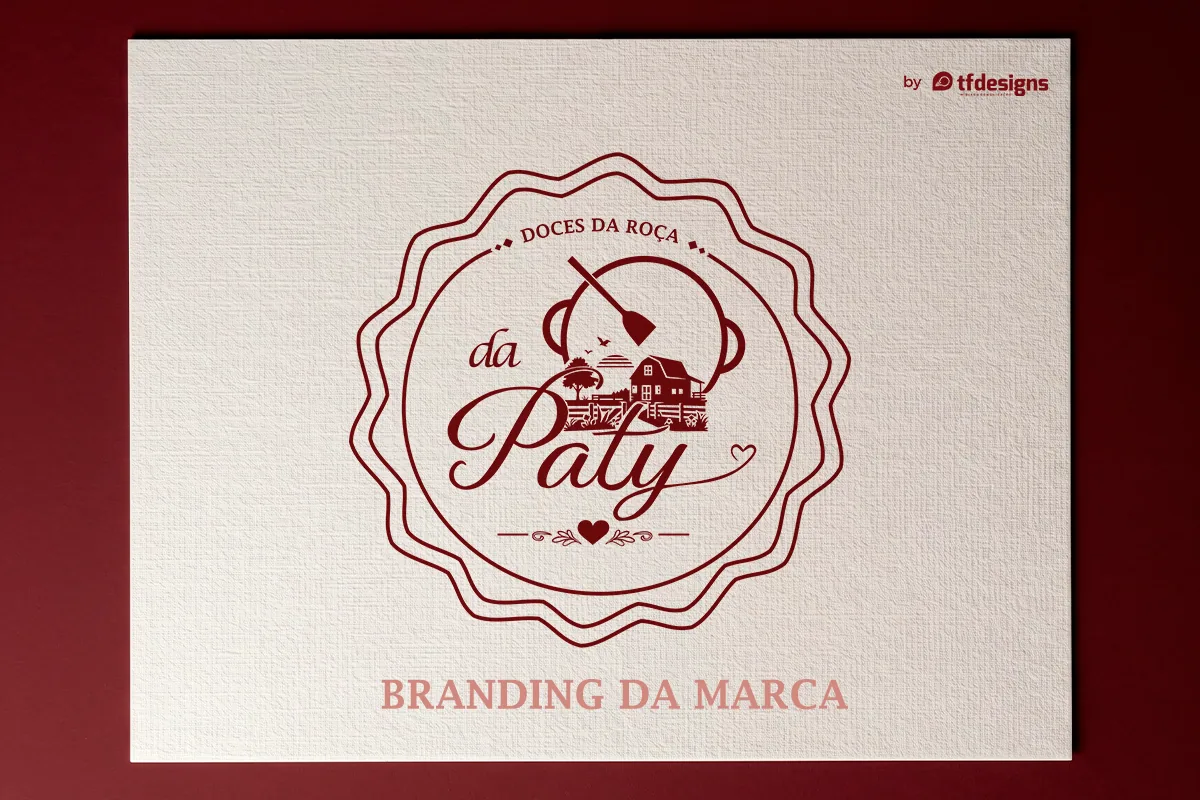 Projeto de branding Doces da Roça da Paty